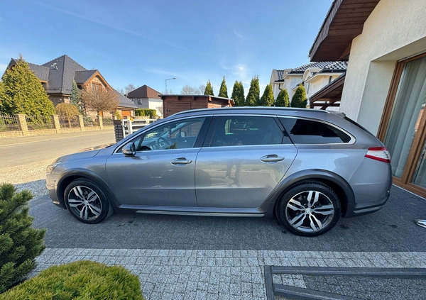 Peugeot 508 cena 52999 przebieg: 216000, rok produkcji 2015 z Gniezno małe 562